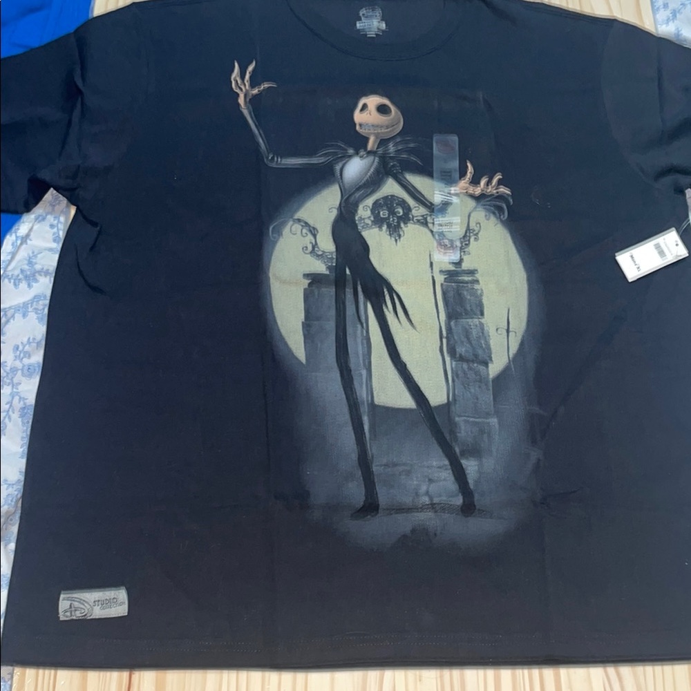 Nightmare Before Christmas Black Graphic Tee